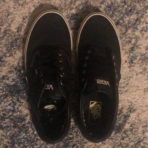 Dark brown, white sole Vans. Size 7.5 men’s. Clean and slightly worn - Picture 2 of 4